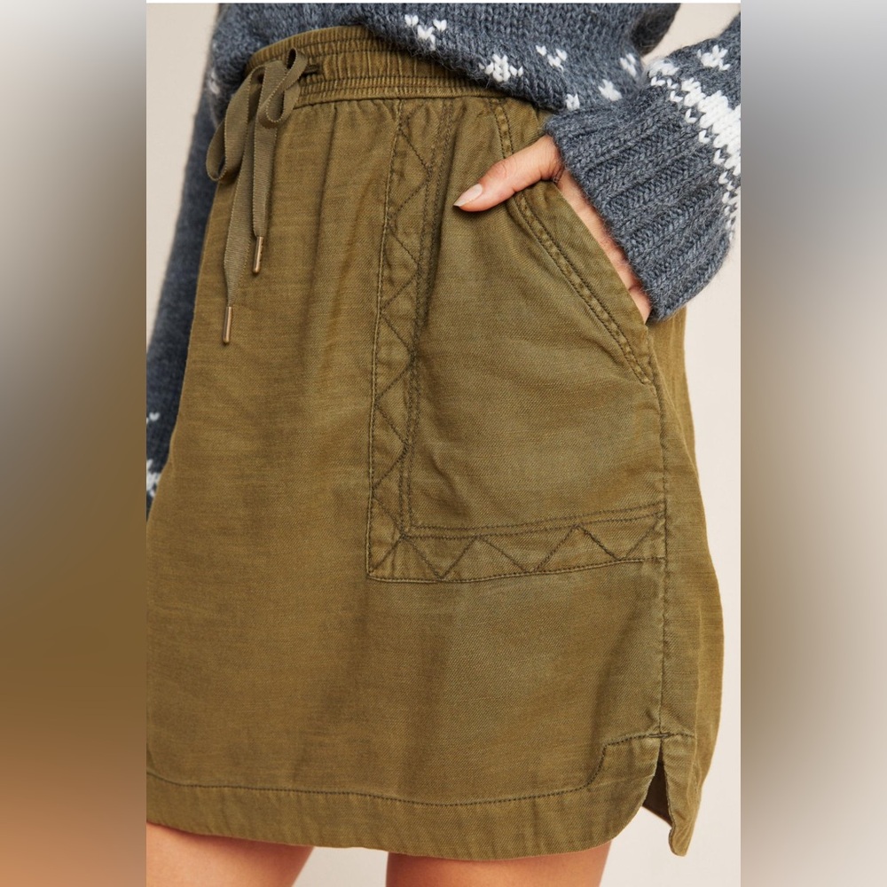 Anthropologie‎ Pilcro Lea Utility Skirt, Xs - Picture 8 of 9